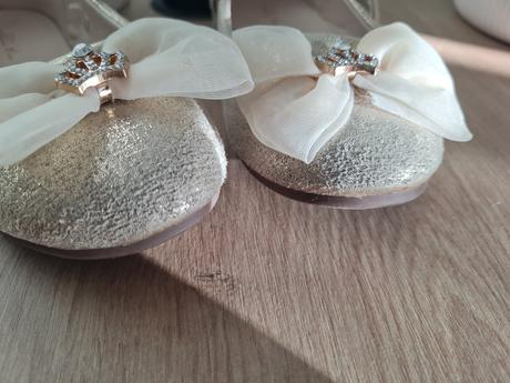 Zlaté balerínky nelli blu veľkosť 26, nelli blu,28