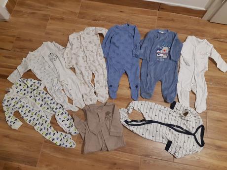 Balik 33 ks oblecenia vel. 68, 68–80