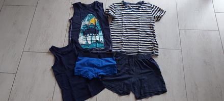 Letný balík pre chlapca č. 134/140 - spolu 3eur, 122–134