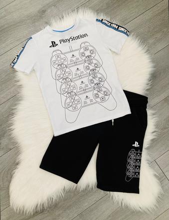 Playstation set veľ. 122/128, c&a,128