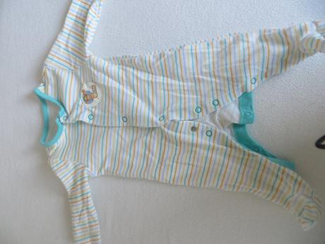 Dupačky modroprúžkované, 56