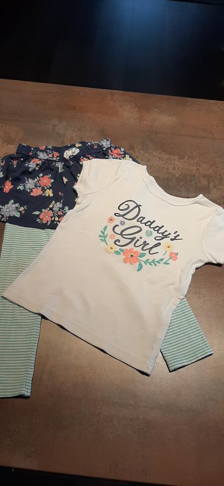 Carters suprava leginy + tricko, eu 116, carter's,116