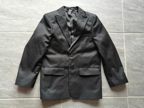 Kvalitné čierne sako ham, v128, h&m,128