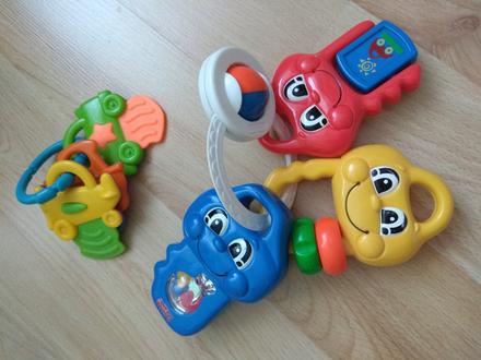 Kľúče fisher price,