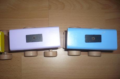 Drevený vláčik  - macko pooh, 