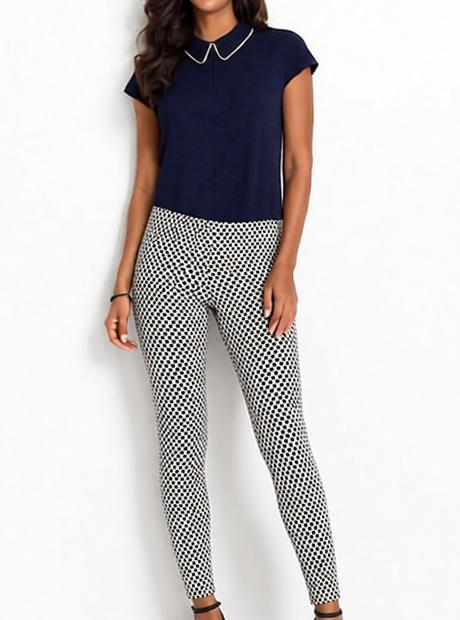 Nohavice 7/8, h&m,40