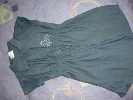 Tenká riflová košela, 140