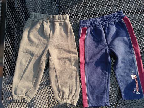 2x teplacky, baby,80