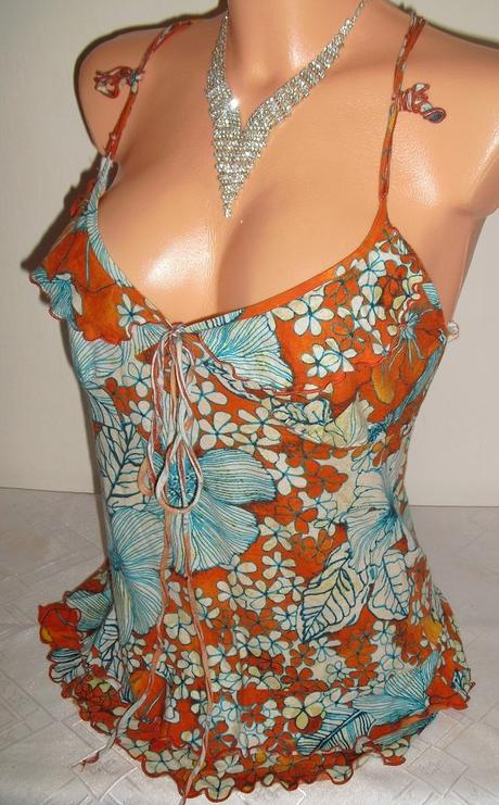 Bavlneny sexy top, s