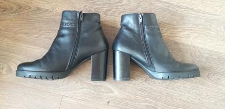 Kožené čižmy v.36-arianna s poštou., 36