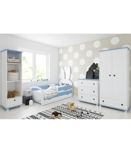 Detská posteľ zajačik komplet,rôzne veľkosti, šírka (cm): 80,dĺžka (cm): 180