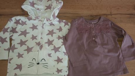 Tricko s krajkou, nutmeg,74