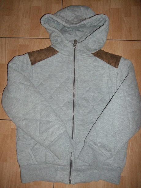 Sivá prešívaná bundička rebel, rebel,140