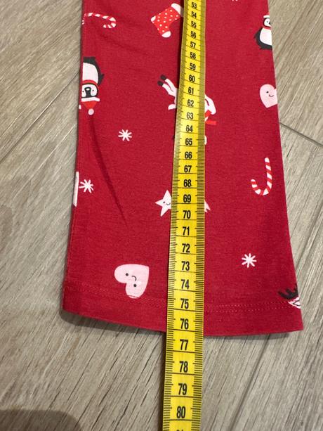 Vianočné pyžamko h&m 122/128, h&m,122