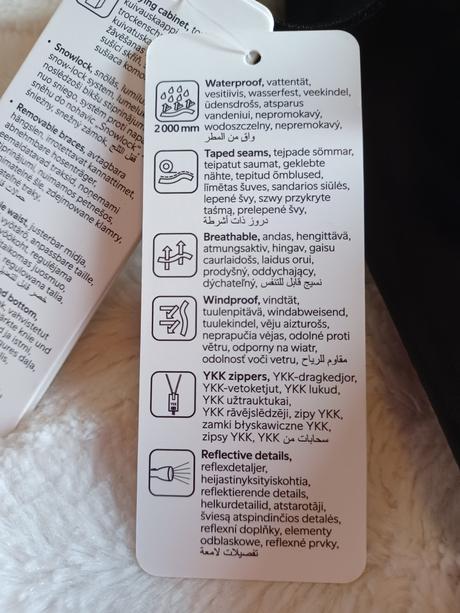 Lyžiarske nohavice lindex veľ.128, lindex,128