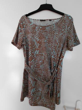 Bluzka predlžena na zavazovanie - vel.42, s