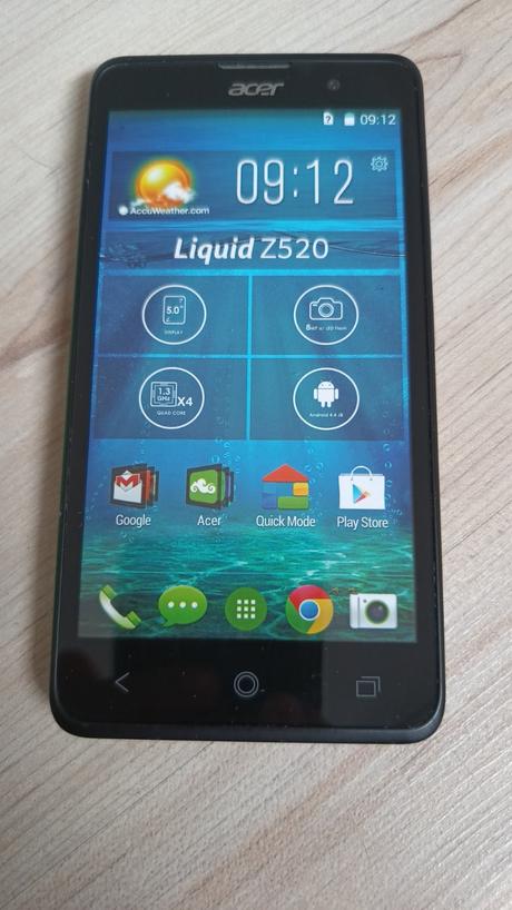 Maketa telefónu - acer liquid z520, acer