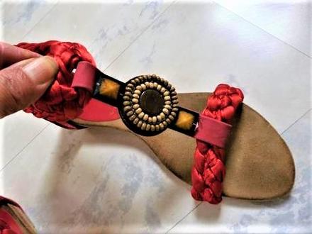 Luxusné etno sandálky, 38