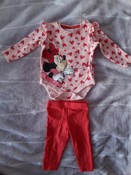 Body + legíny minnie, disney,62