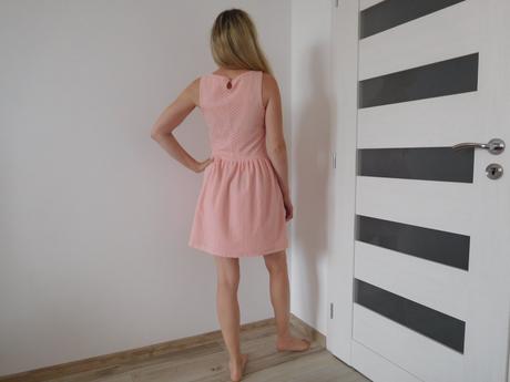 Marhuľkové dámske šaty letné-l,, l