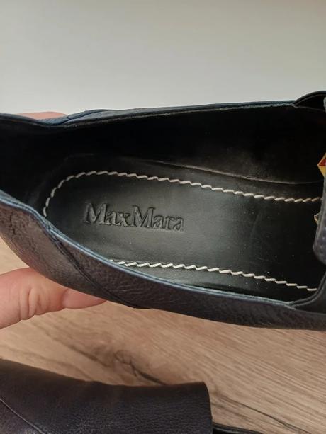 Kvalitné mokasíny max mara č.37,5, 37