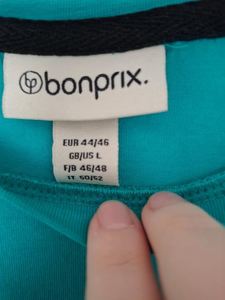 Saty s dlhým rukávom, bonprix,44