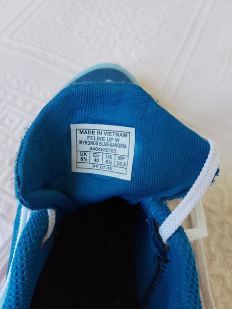 Vel. 39 damske bezecke - trailove vibram tenisky, 39