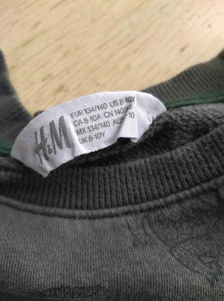 Mikina 134/140, h&m,134