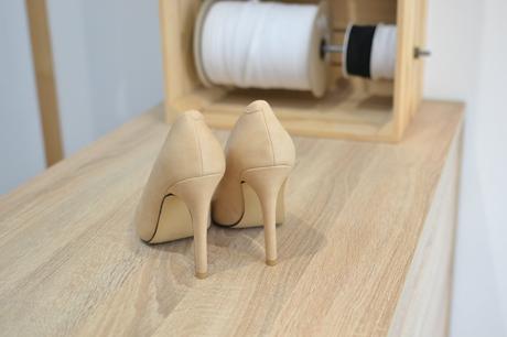 Béžové lodičky 36, 36