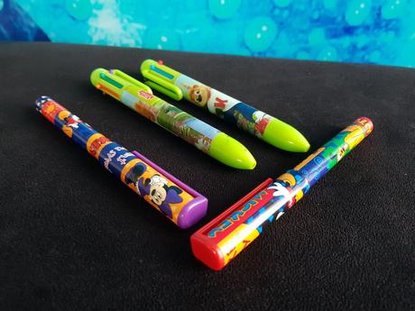 Mickey mouse a kubík - sada 4 pier,