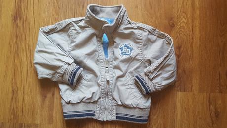 Chlapcenska prechodna obojstranna bundicka, h&m,86