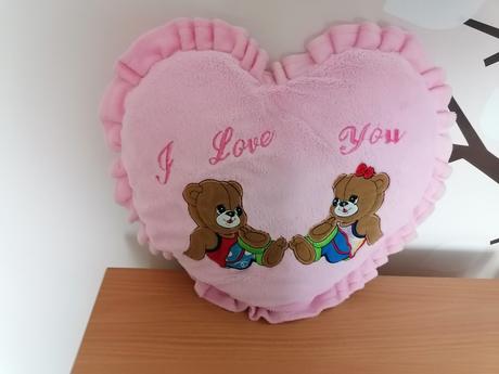 Vankúšik s medvedíkmi - i love you,