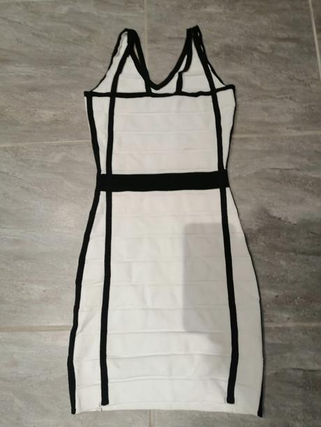 Kvalitné čb šaty mango vs-m, mango,s