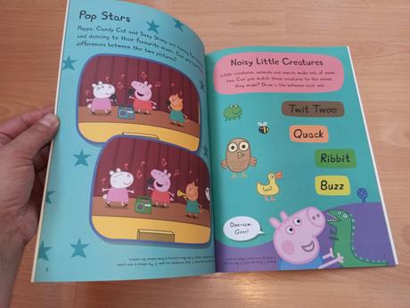Peppa pig lets make music activity book,