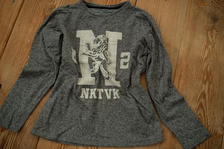 Sivé tričko nukutavake, 11/12 rokov, 152
