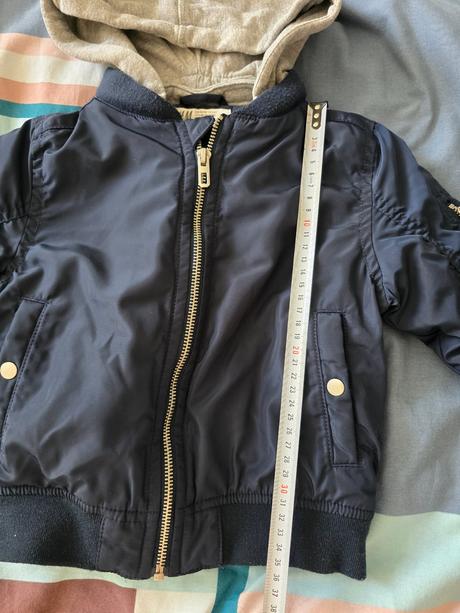 Prechodná bunda bombera, h&m,98