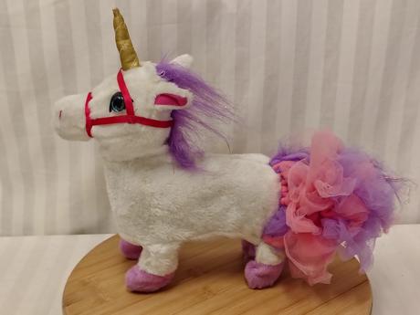 Interaktívny chodiaci jednorožec peggy, pets 29 cm,