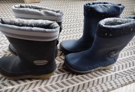 Gumáky so zateplenou vložkou 28/29, lupilu,28