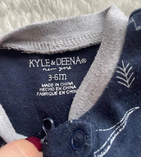 Zipsove pyzamko dinosaury 68, 68