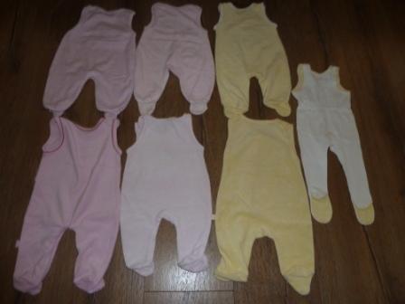 Dupačky bez rukávov, 62