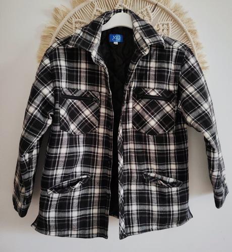 Karovaná prechodná bunda, 152