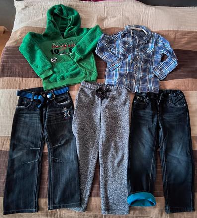 Balík oblečenia v. 110, 104–116