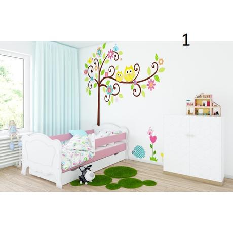 Detské postele,komplet, šírka (cm): 80,dĺžka (cm): 160