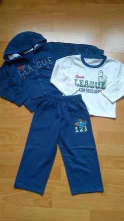 Nenosená tepláková súprava, 2-3r., 98