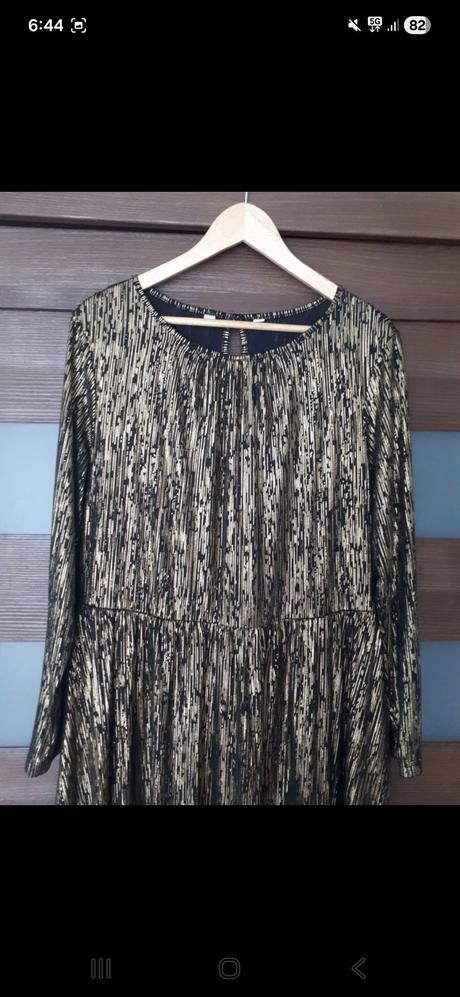 Zlato čierne šaty, bonprix,xxl