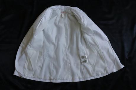 Biele sako - bezchybný stav, h&m,s