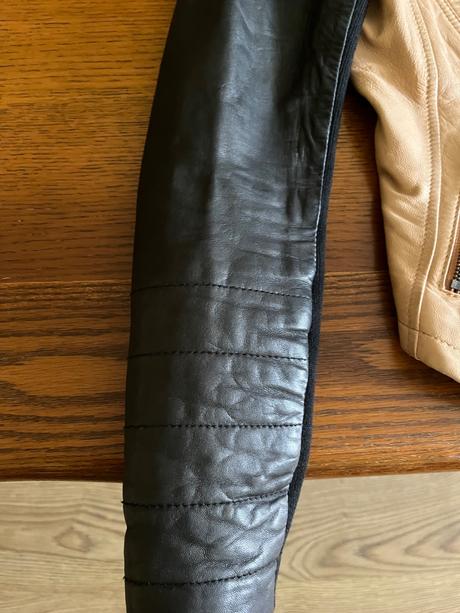 Kožená bunda zara basic, zara,xs