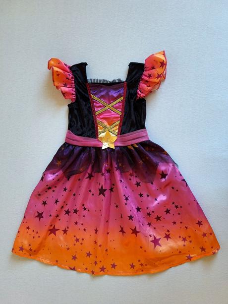 Čarodejnica karnevalové šaty veľ. 98,