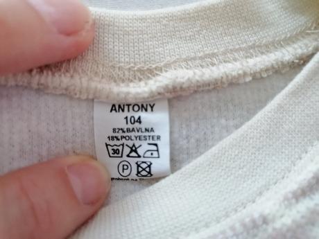 Tepla mikina, antony,104