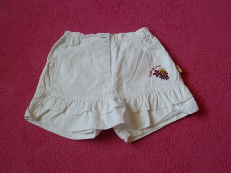Krátke nohavice - sukňa, c&a,80